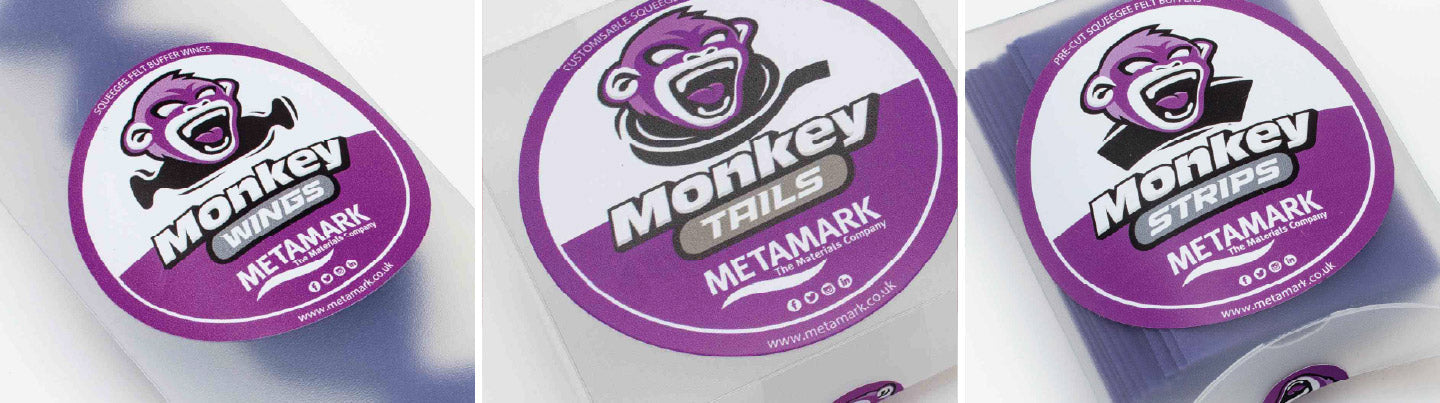 Tampons à raclette en feutre