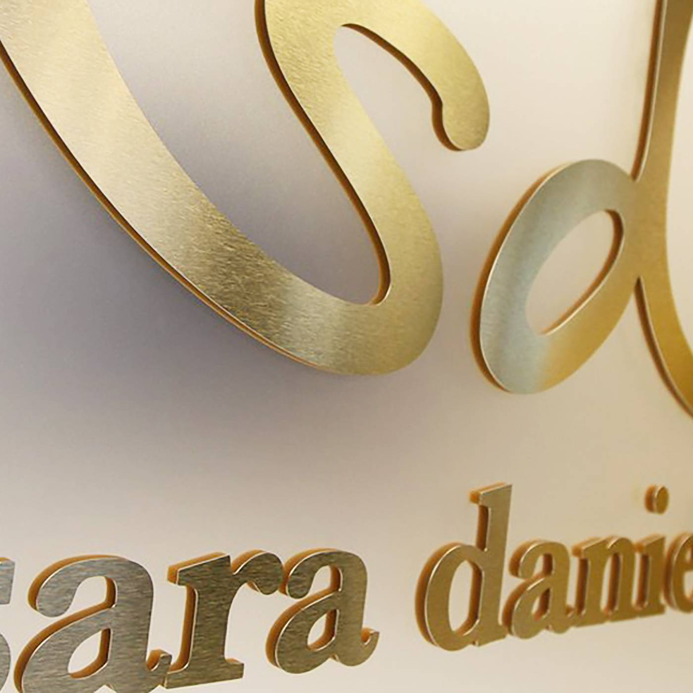 Films imprimables métallisés extérieurs Metamark - Brossé