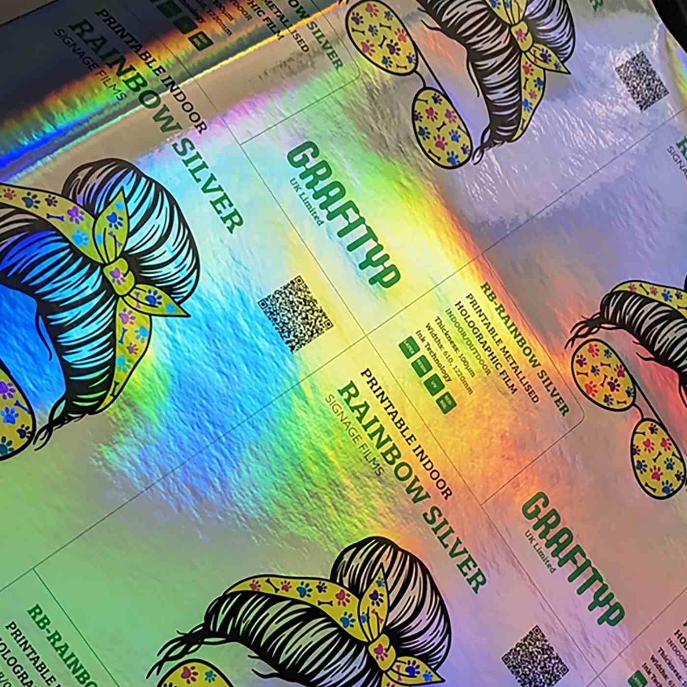 ISSE2 Metallised Rainbow Silver (Brite Overall)