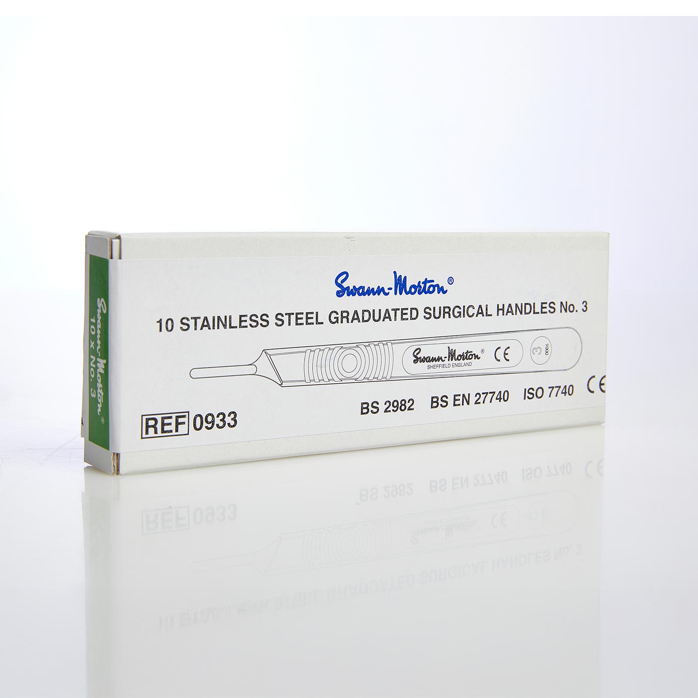 Manche de scalpel Swann-Morton n° 3